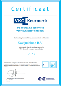VKG Keurmerkcertificaat 2023 - Kozijndeluxe
